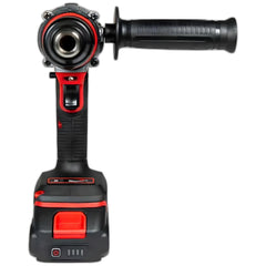 Furadeira e Parafusadeira Impacto Bateria Toyama TBT18ID13-KC 18V 13mm Motor Brushless Kit Carregador Maleta Profissional