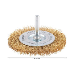 Escova De Aço Bosch Pro Multi Material Clean Ondulado 75mm