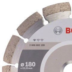 Disco Corte Diamantado Bosch Std Concrete 180X22,23X2X10mm