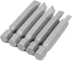 Jogo Bits Fenda 1/4'' 50 mm 5 Peças Tradestar
