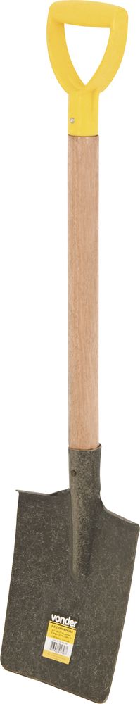 Pá cortadeira quadrada 200x275mm n.3 c/ cabo y vd400 Vonder