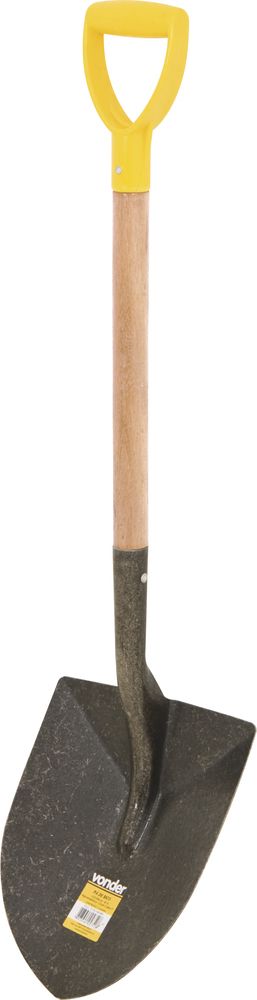 Pá de bico 265x322mm n.4 com cabo y vd100 Vonder