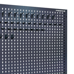 Painel para Ferramentas Em Aço 94x97cm c/ 48 Ganchos Presto