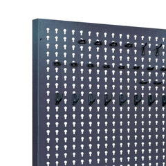 Painel para Ferramentas Em Aço 94x97cm c/ 48 Ganchos Presto