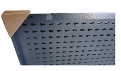 Painel para Ferramentas Em Aço 94x97cm com 48 Ganchos Pequenas Avarias Outlet
