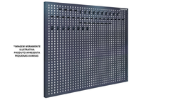 Painel para Ferramentas Em Aço 94x97cm com 48 Ganchos Pequenas Avarias Outlet