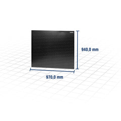 Painel Porta Ferramentas Metálico 970X940mm Vonder