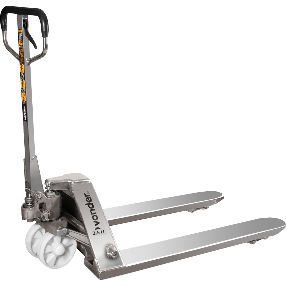 Paleteira Hidráulica Inox 2,5 Ton 1.150x685 Pin 256 Vonder