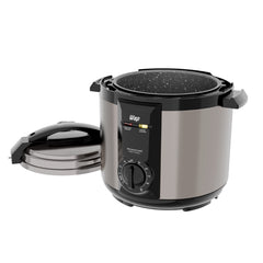 Panela de Pressão Elétrica WAP WPPE2 900W Silenciosa Cesto 5 Litros com Revestimento Antiaderente Inox 220V