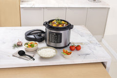 Panela de Pressão Elétrica WAP WPPE1 6L 10 Funções e Painel Digital 8 Receitas Pré-Programadas 127V