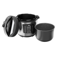 Panela de Pressão Elétrica WAP WPPE1 6L 10 Funções e Painel Digital 8 Receitas Pré-Programadas 220V
