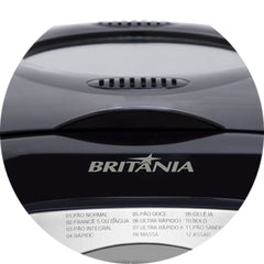 Panificadora Elétrica Multipane Britânia Preta Com 12 Funções e Forma Antiaderente 127V