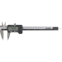 Paquímetro digital 150mm 0,01mm aço inox pd-150 Vonder