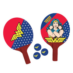 Par de raquetes de ping-pong Mulher Maravilha Bel Sports