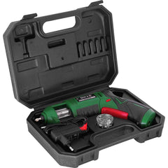 Parafusadeira à Bateria 3,6V com Kit 12 Bits Vonder