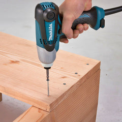 Parafusadeira de Impacto 1/4'' Industrial 230W Torque 100N.m Com Bit Phillips TD0101 110V Makita