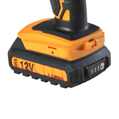 Parafusadeira e Furadeira a Bateria 12V WAP BPF 12K2 Seletor de Torque com 18 Níveis de Aperto Bivolt