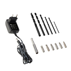 Parafusadeira e Furadeira com Impacto a Bateria 12K4 Seletor de Torque de 18 Níveis e LED