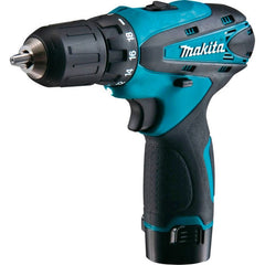 Parafusadeira Furadeira 10mm à Bateria 12V com Bateria Carregador e Maleta DF330DWE Makita