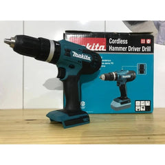 Parafusadeira Furadeira 13MM 18V 1400 RPM Com Bateria Carregador e Bit HP488DW Makita