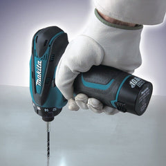 Parafusadeira Furadeira  Bateria 12V 1300 RPM 2 Vel Rotação Reversível e Iluminação DF030DZ Makita