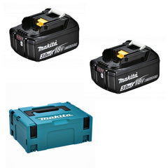 Parafusadeira Furadeira à Bateria 18V 2100 RPM com Bateria Carregador Punho Maleta DHP486RFJ Makita