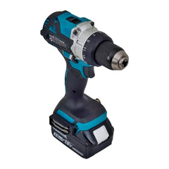 Parafusadeira Furadeira à Bateria 18V 2100 RPM com Bateria Carregador Punho Maleta DHP486RFJ Makita