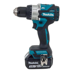 Parafusadeira Furadeira à Bateria 18V 2100 RPM com Bateria Carregador Punho Maleta DHP486RFJ Makita