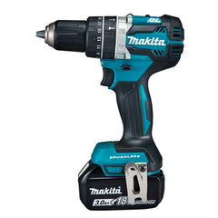 Parafusadeira Furadeira de Impacto 18V sem Fio com Bateria Carregador Maleta DHP484RFE Makita