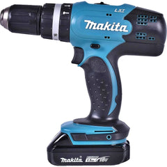 Parafusadeira Furadeira Impacto Bateria 18V com Bateria Carregador Phillips Maleta DHP453SY Makita