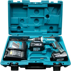 Parafusadeira Sem Fio 18V Motor BL Resistente Água 2 Baterias Carrregador Maleta DFS452RFE Makita - Guimepa
