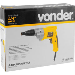 Parafusadeira 1/4" 220V PFV514 Vonder