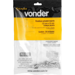 Parafuso Autoatarraxante 2,9x13 c/ 20 peças Vonder