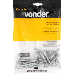 Parafuso Madeira 4,2x30 com 20 peças Vonder