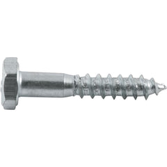 Parafuso Sextavado Rosca Soberba 1/4''x35mm 4 peças Vonder