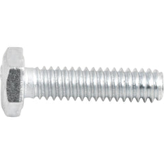 Parafuso Sextavado Zincado 1/4'' X 1'' Unc c/ 5 peças Vonder