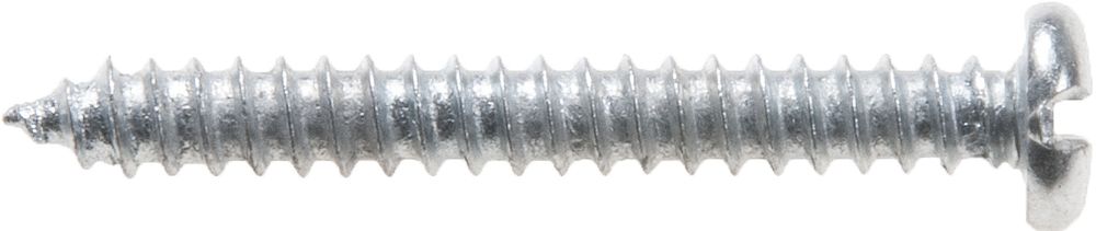 Parafuso Auto Atarraxante 3,9x32 Panela Fenda Zincado Com Bu