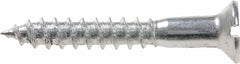 Parafuso Madeira 4,2x30 Chata Fenda Zincado Com Bucha 10 Peç
