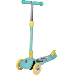 Patinete Sky Regulavel 3 Rodas Azul Bel