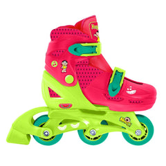 Patins 2 Em 1 Roller 4 Rodas Turma Da Mônica Magali M 33-36
