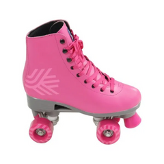 Patins Quadro Rodas Quad Retrô 36 Rosa  756210 Bel