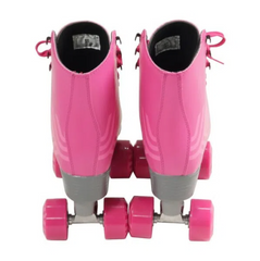 Patins Quadro Rodas Quad Retrô 36 Rosa  756210 Bel