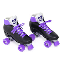 Patins Bel Quad Retro Basic Preto/Roxo Tam 38