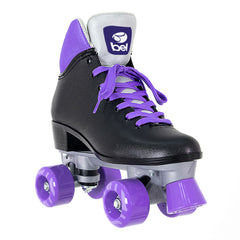 Patins Bel Quad Retro Basic Preto/Roxo Tam 38