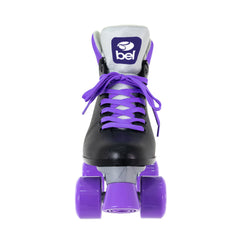 Patins Bel Quad Retro Basic Preto/Roxo Tam 38