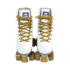 Patins Bel Quad- Retro Top Branco-Dourado Tam. 36 (P55)