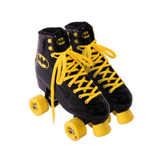 Patins Quad Batman Tam. 38 Com Cadarço Preto/amarelo - Bel S