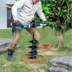 Perfurador de Solo Sem Fio 36V Com 2 Baterias Carregador Chaves Motor BL DDG460T2X9 220V Makita