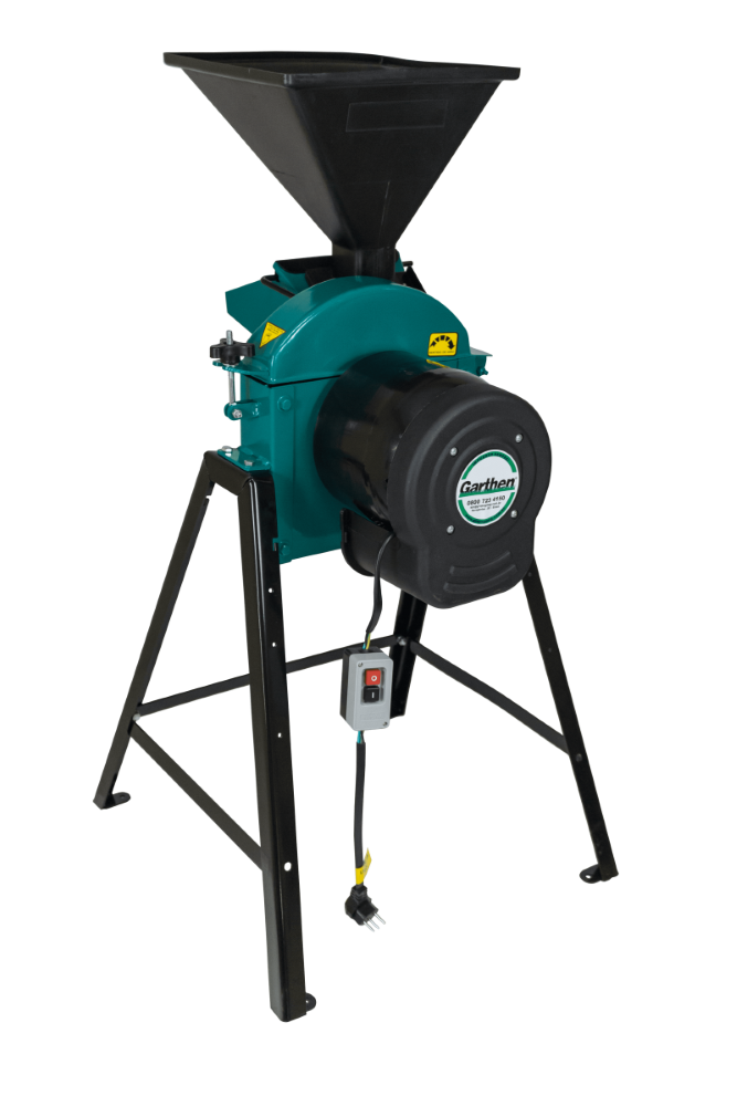 Picador com Motor Monofásico 1,5cv 127V 60Hz Chapa Polímero GP-1500ABI Garthen