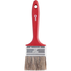 Pincel 2.1/2  Cerda Gris Cabo Plástico Para Tintas Latéx E A